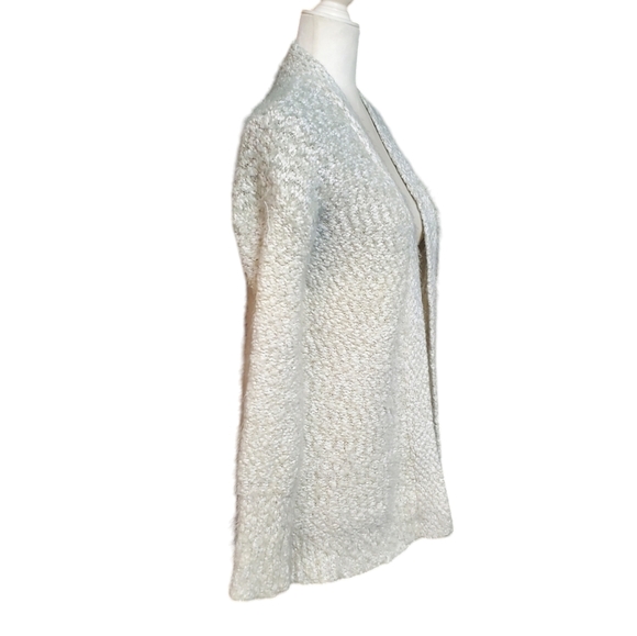 Ruby Moon Cardigan Womens Size Small Ombre Metallic Fuzzy Knit Long Sweater - Picture 2 of 9